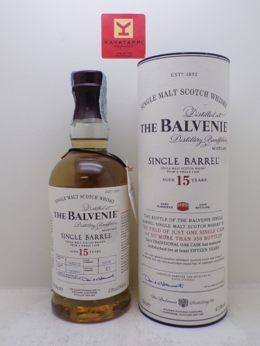 THE BALVENIE *WHISKY SINGLE BARREL* single malt a single cask 47,8° (astucciato)