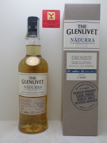 THE GLENLIVET *WHISKY NADURRA* single malt scotch whisky 61,8° (astucciato)