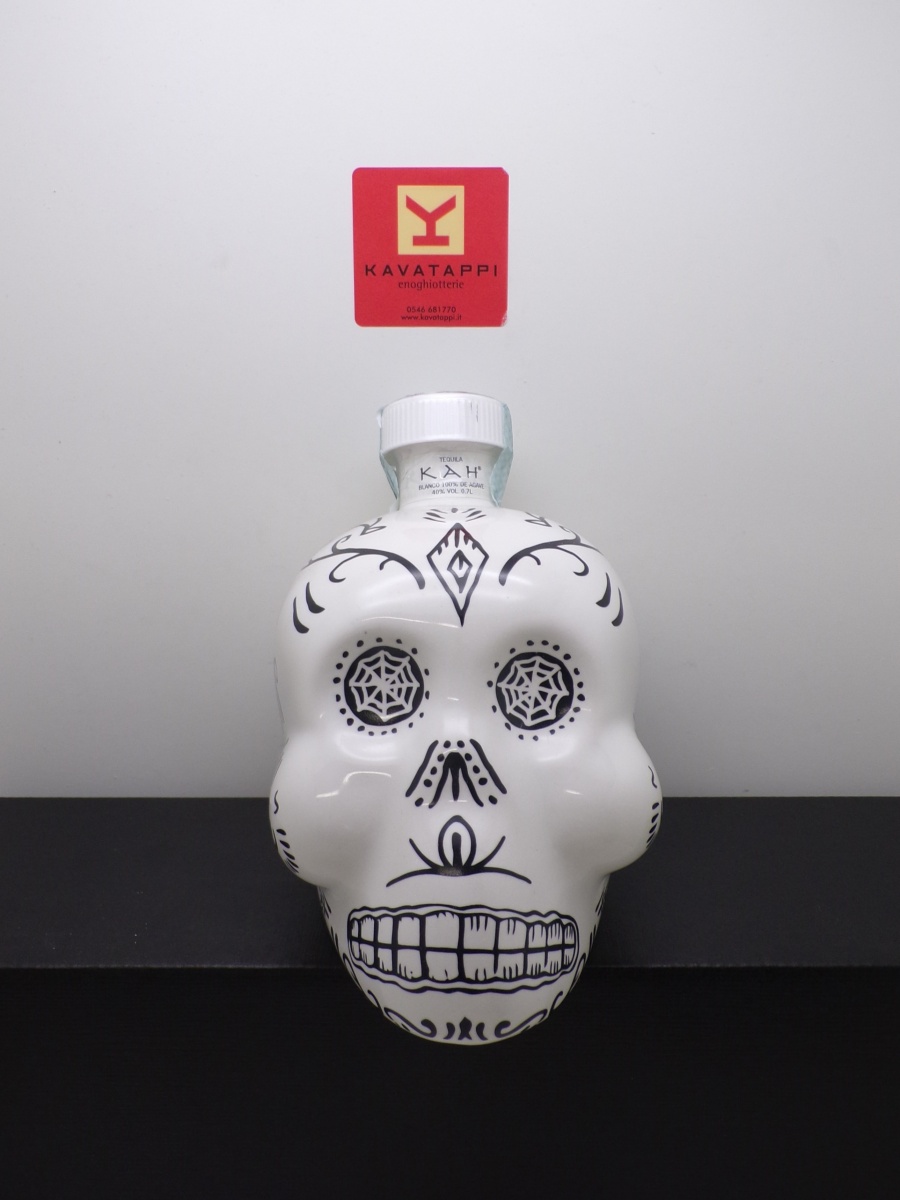 FABRICA DE TEQUILAS FINOS *TEQUILA KAH* 40° (decanter a teschio)