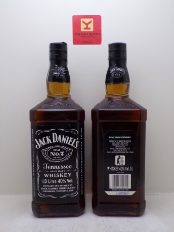 JACK DANIELS *WHISKEY BOURBON TENNESSEE* 40°