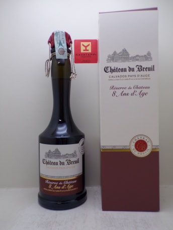 CHATEAU DU BREUIL *CALVADOS RESERVE DU CHATEAU* distillato di mele 40° (astucciato)