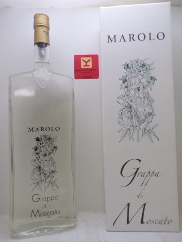 MAROLO *GRAPPA DI MOSCATO PREMIUM* 40° (decanter astucciato)