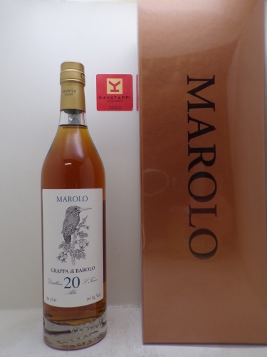 MAROLO *GRAPPA DI BAROLO* barricata 50° (cofanetto)