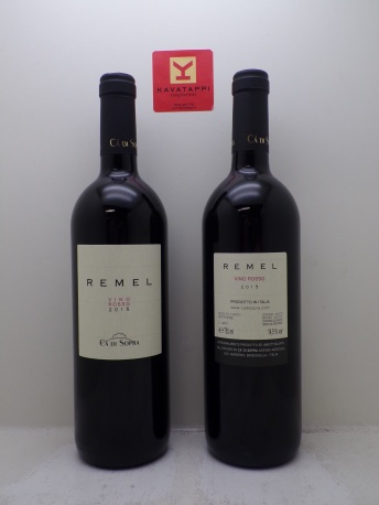 CA DI SOPRA *REMEL* vino rosso sangiovese , merlot e cabernet sauvignon