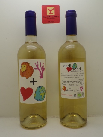 CONTI LEONE *EARTH HEART* ravenna bianco igt chardonnay e sauvignon biologico