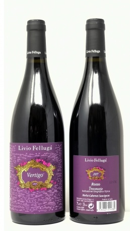 LIVIO FELLUGA *VERTIGO* rosso trevenezie igt merlot e cabernet sauvignon