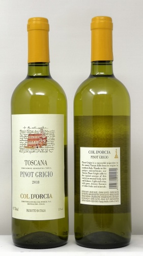 COL D´ORCIA *PINOT GRIGIO* toscana igt