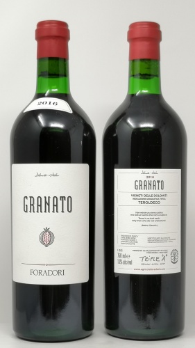 FORADORI *GRANATO* vigneti delle dolomiti rosso igt teroldego