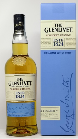 THE GLENLIVET *WHISKY FOUNDER S RESERVE* single malt scotch whisky 40° (astucciato)