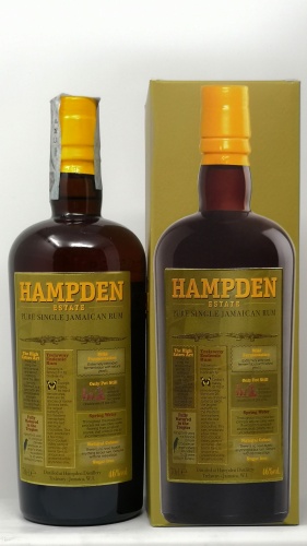 HAMPDEN *RUM* pure single jamaican rum 46° (astucciato)