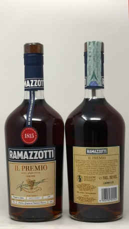 RAMAZZOTTI *AMARO IL PREMIO* amaro e grappa riserva 35°