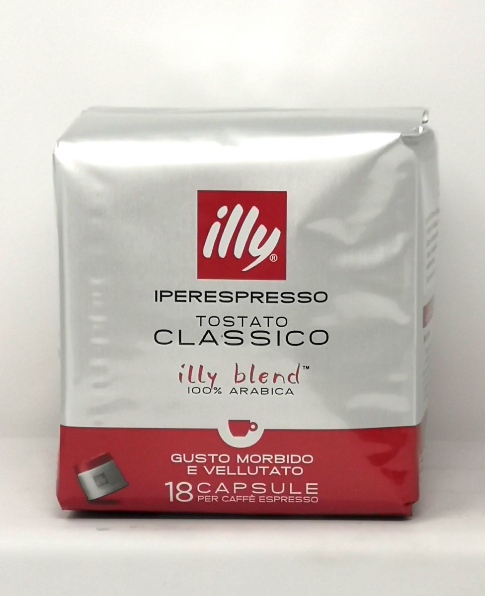 ILLY *CAFFE CLASSICO IPERESPRESSO* sacchetto da 18 capsule