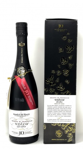 ANDREA DA PONTE *GRAPPA UNICA* di prosecco 40° (astucciata)