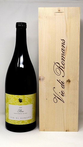 VIE DI ROMANS *JEROBOAM PIERE SAUVIGNON* friuli isonzo doc rive alte (cassa legno)