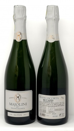 MAJOLINI *SATEN* franciacorta docg brut saten millesimato biologico