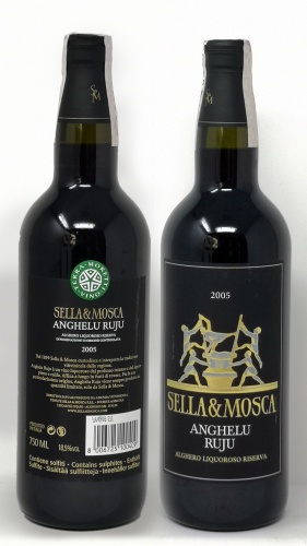 SELLA & MOSCA *ANGHELU RUJU* alghero doc vino liquoroso riserva (astucciato)