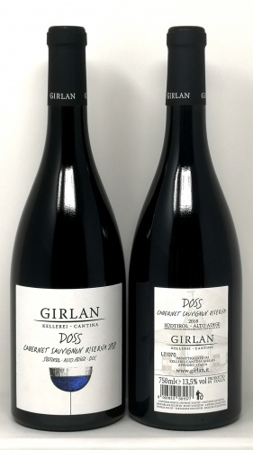 GIRLAN *DOSS* cabernet sauvignon riserva alto adige doc