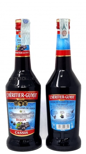 GUYOT *CREME DE CASSIS DE DIJON*da miscelazione a base di ribes nero 15°