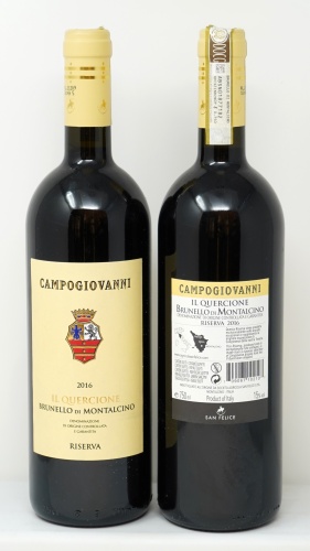 CAMPOGIOVANNI *IL QUERCIONE* brunello di montalcino docg riserva