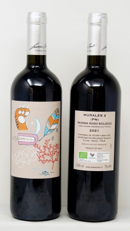 CONTI LEONE *MURALES 2* ravenna rosso igt pinot nero e negrettino biologicobr