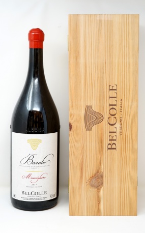 BEL COLLE *JEROBOAM MONVIGLIERO* barolo docg (cassa legno)