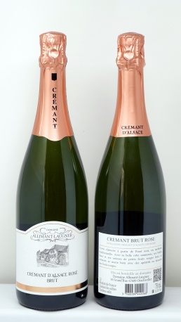 abrALLIMANT LAUGNER *CREMANT DI ALSACE ROSE BRUT* cremant brut rose aoc