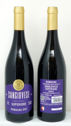TENUTA SANTODENO *SANGIOVESE* romagna doc sangiovese superiore