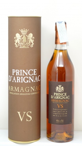 PRINCE D ARIGNAC *ARMAGNAC V.S.* armagnac aoc 40° (astucciato)