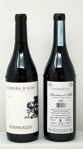 GIOVANNI ROSSO *BARBERA* barbera di alba doc