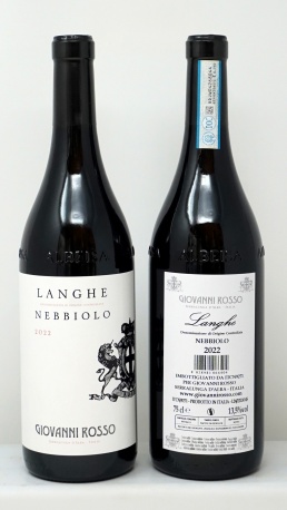 GIOVANNI ROSSO *NEBBIOLO* langhe doc nebbiolo